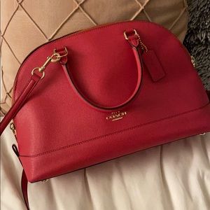 Beautiful hot pink Coach purse